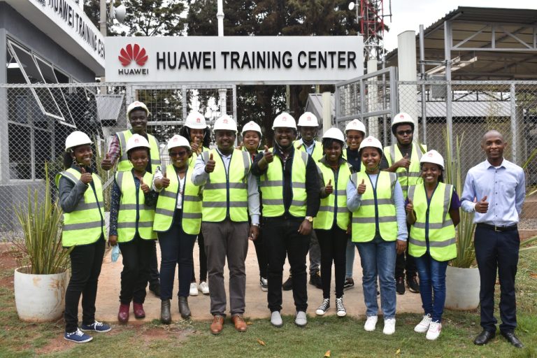 Training at the Huawei Training Centre in 2023.